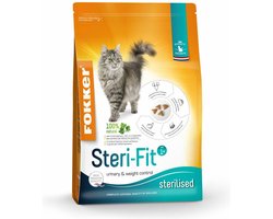 3x Fokker Steri-Fit Kattenvoer Gevogelte 2,5 kg
