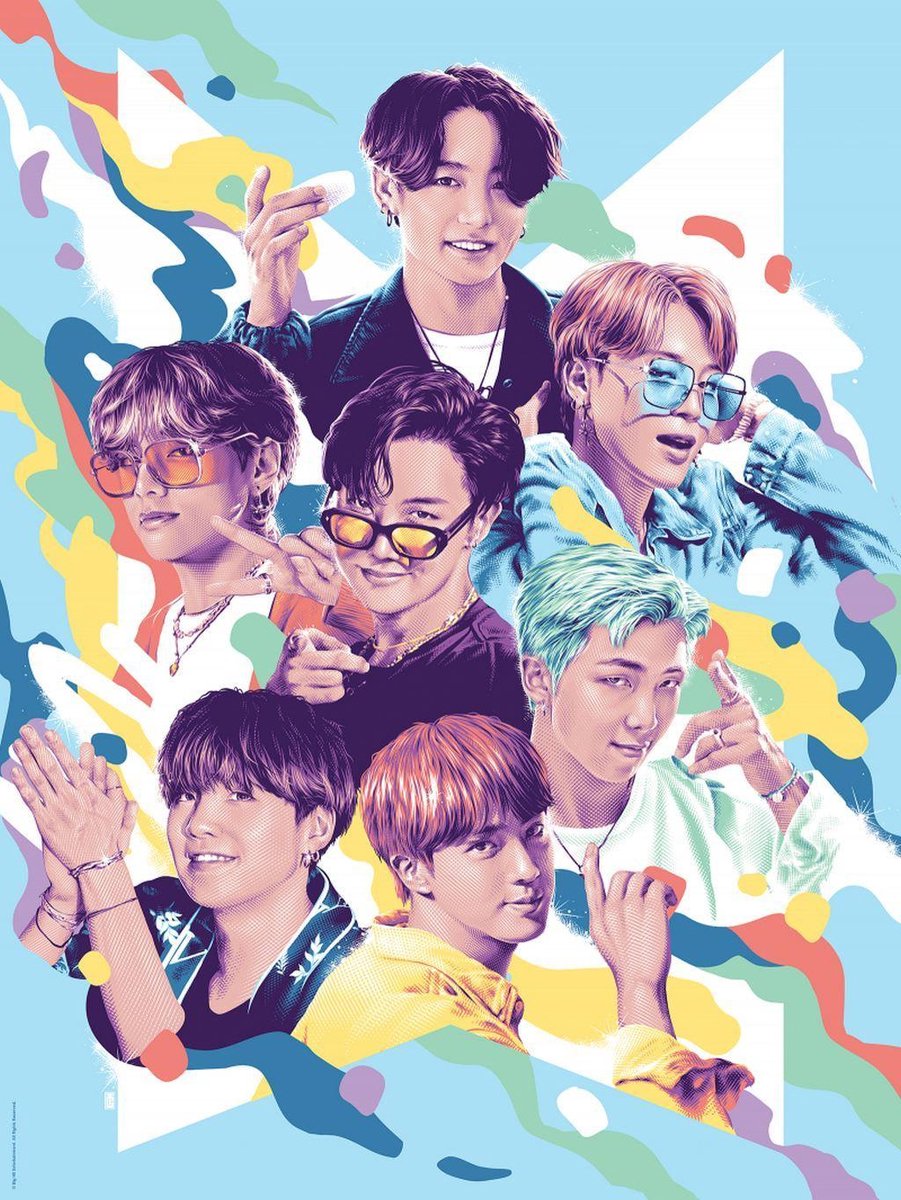 BTS: Dynamite Impression Art sans cadre | bol