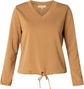 IVY BEAU Noreen Sweater - Camel - maat 36