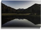 Walljar - Lockett Meadow - Muurdecoratie - Canvas schilderij