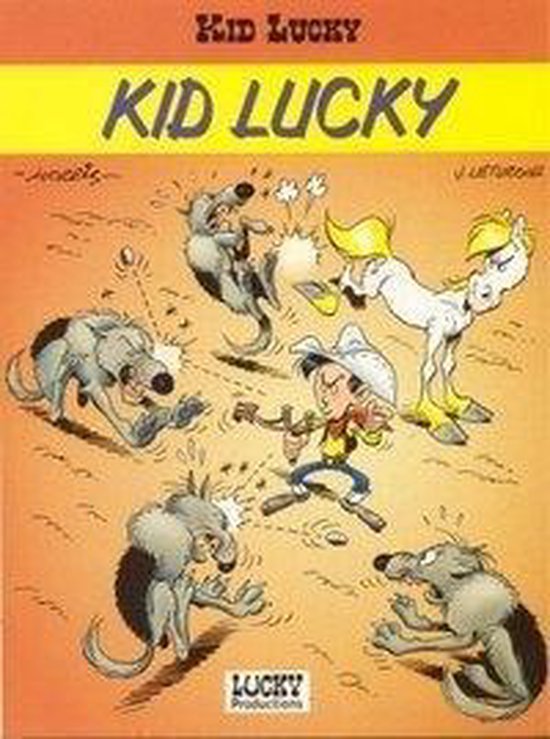 Cover van het boek 'Lucky Luke / 38 Kid Lucky' van  Morris en J. Leturgie