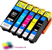 inktsjop huismerk voor Epson 26 / 26XL | Multipack van 5 inktcartridges voor Epson Expression Premium XP510, XP520, XP600, XP605, XP610, XP615, XP620, XP625, XP700, XP710, XP720, XP800, XP810