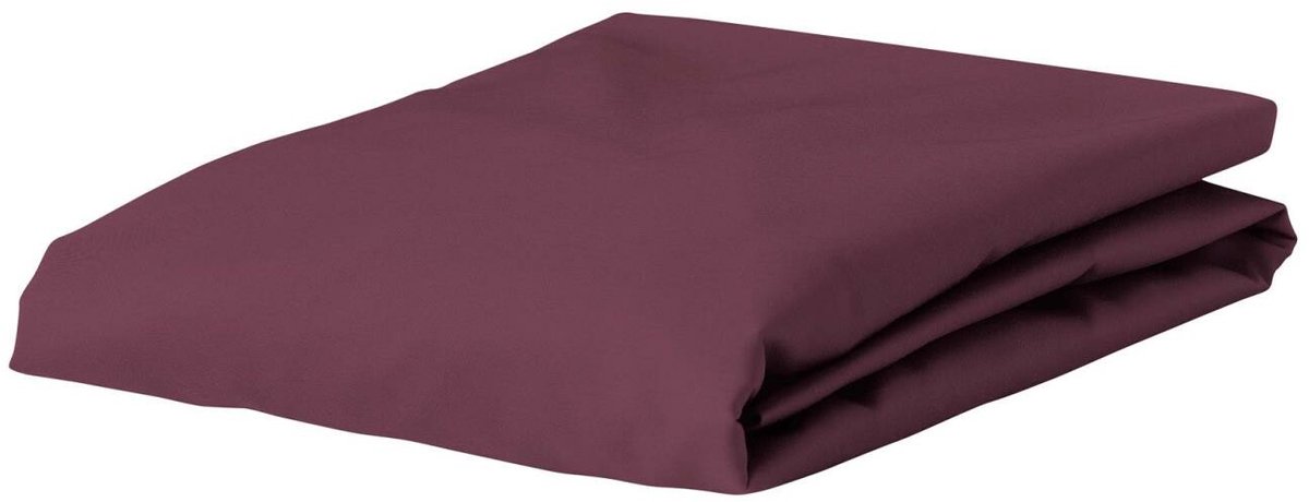 Essenza Premium Percale Hoeslaken Marsala - 180x210 cm