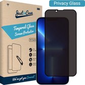iPhone 13 Pro Max screenprotector - Privacy glas - Gehard glas - Transparant - Just in Case