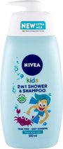 Nivea - 2 In Shower & Shampoo - Baby Shower Gel And Shampoo 2 In 1 With Apple Scent