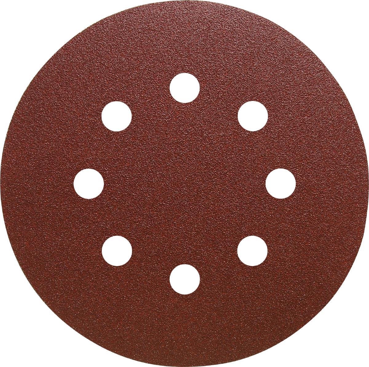 Klingspor Schuurschijf met klitteband korrel 100 Ḡ125mm. 8 afzuiggaten