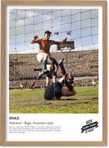 Abe Lenstra Oranje 1959 - Voetbal poster - FC Kluif