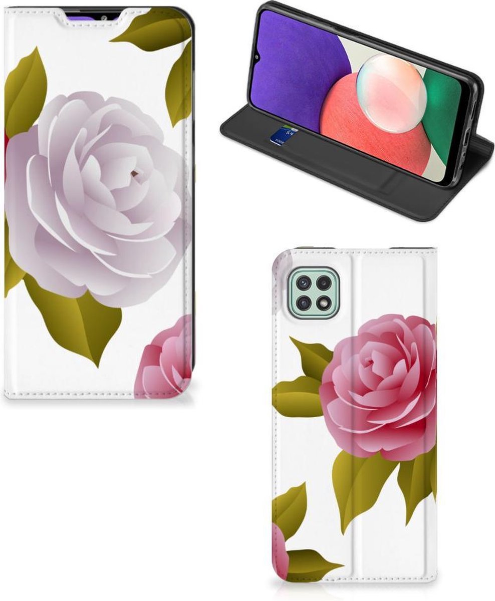 Samsung Galaxy A22 5G Smart Cover Roses