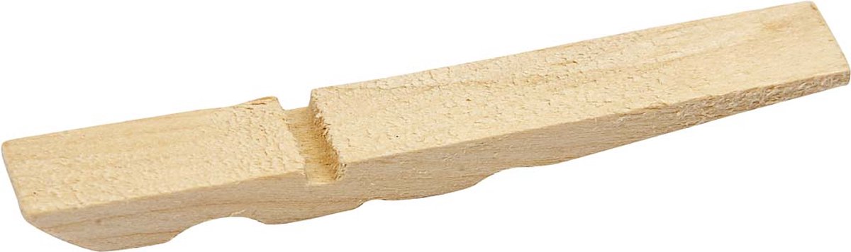 Goedkoopste Halve Wasknijpers, afm 7x1x0,8 cm, 100 stuk/ 1 doos