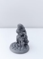 3D Printed Miniature - Fighter Male 01 - Dungeons & Dragons - Hero of the Realm KS