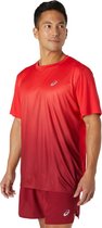 ASICS Kasane Shirt Heren - rood - maat XL