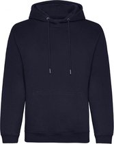 Organic Hoodie Maat L (Nieuwe Franse Marine)