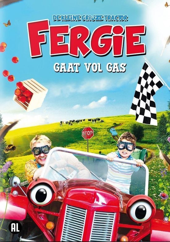 Fergie De Kleine Grijze Tractor - Gaat Vol Gas! (DVD)