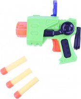 X-Sight foam blaster met darts 14 cm groen