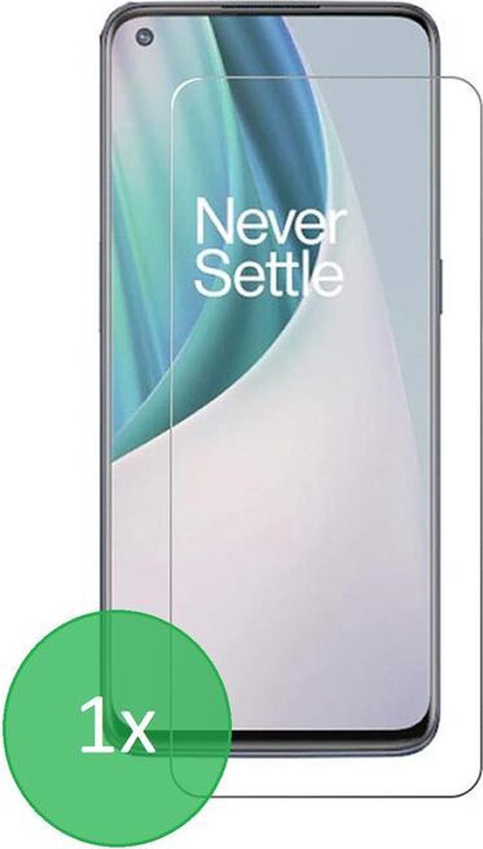 Geschikt Voor: OnePlus 9 - 1x Screenprotector - screen protector - glas - bescherm - beschermglas