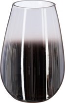Vaas gerookt glas