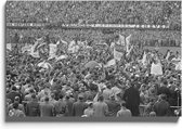 Walljar - Feyenoord kampioen '61 II - Muurdecoratie - Plexiglas schilderij
