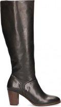 Van Dalen  - Hoge Laars Leer - Womens - Black - 37