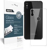 dipos I 2x Pantserfolie helder compatibel met Motorola One Rückseite Beschermfolie 9H screen-protector