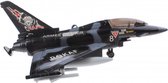 plafond vliegtuig Action Fighters met licht zwart