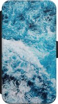 iPhone X/XS bookcase leer hoesje - Oceaan