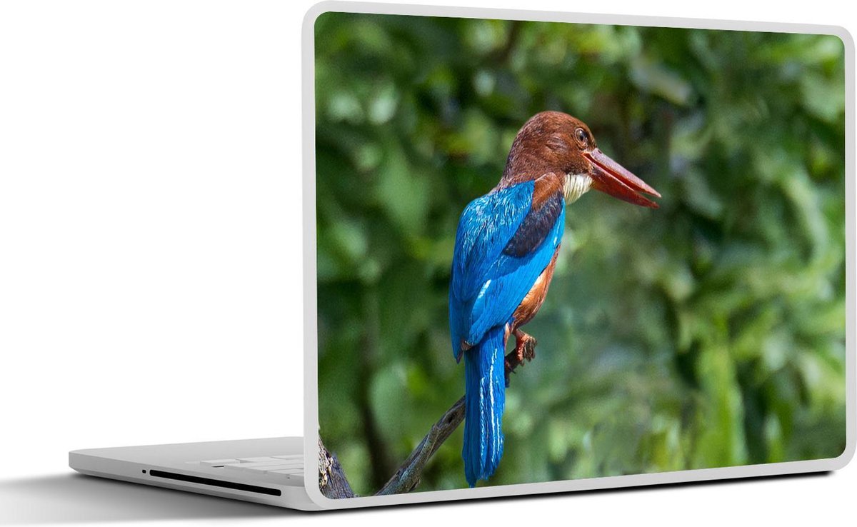 Afbeelding van product SleevesAndCases  Laptop sticker - 12.3 inch - Smyrna-ijsvogel in de wildernis