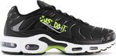 Nike Air Max Plus TN - Just Do It - Heren Sneakers Sportschoenen Vrijetijds Schoenen Zwart DJ6876-001 - Maat EU 47 US 12.5
