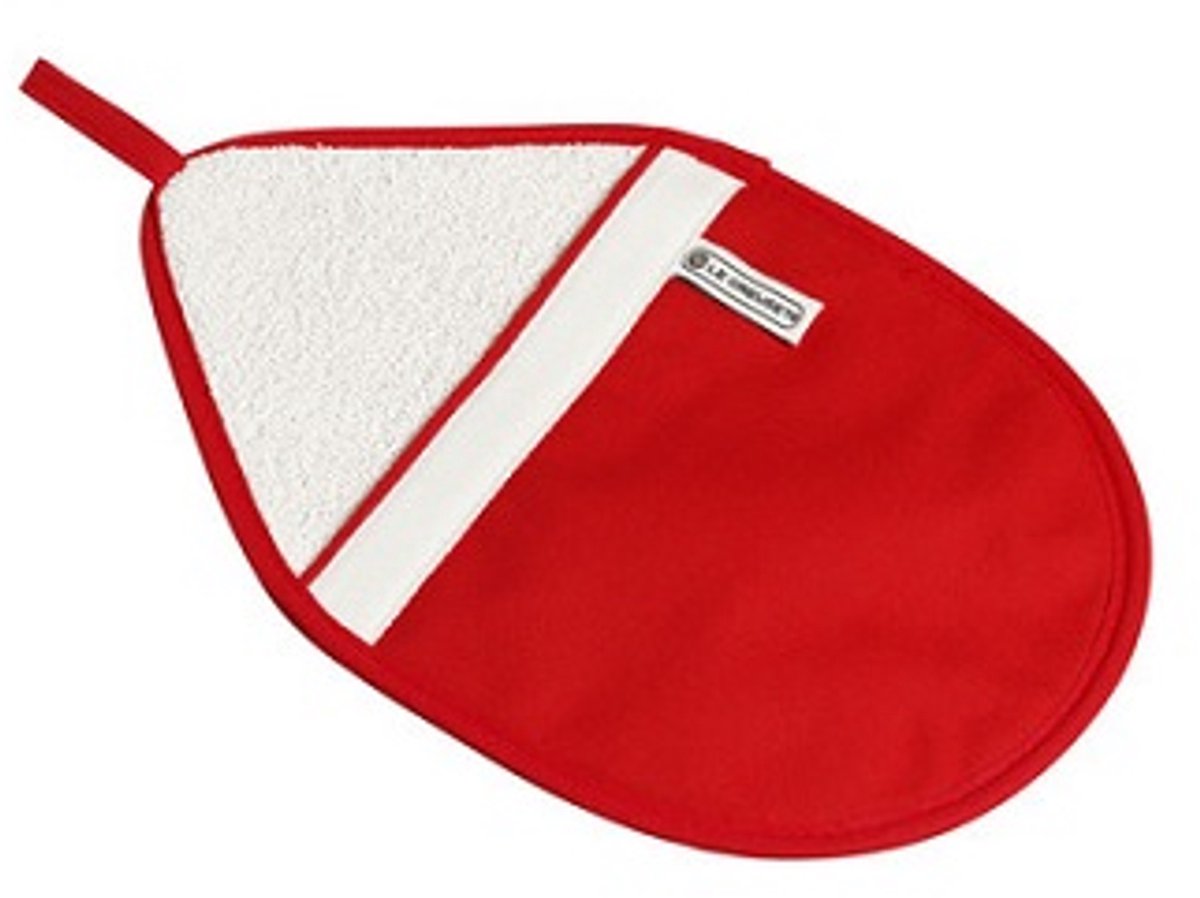 Le Creuset pothouder - 32 x 20 cm, kersenrood