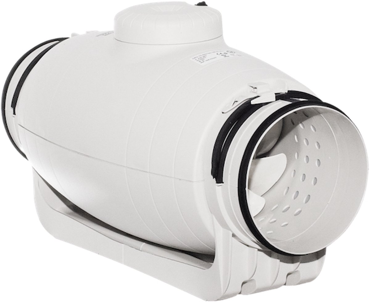 Soler & Palau TD-350/125 Buisventilator - 125mm - 330m3/u - 2 Snelheden - 27W - 23dB - IP44 - Wit