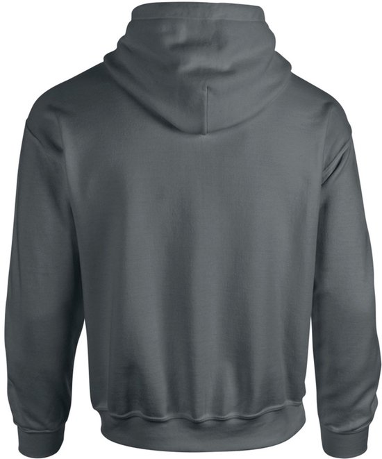Gildan Zware Blend Volwassen Unisex Hooded Sweatshirt / Hoodie (Houtskool)