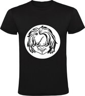 Chucky t-shirt Heren | horror | pop | film | Zwart
