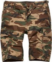 Vintage Industries BDU T/C shorts woodland camo