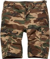 Vintage Industries BDU T/C shorts woodland camo