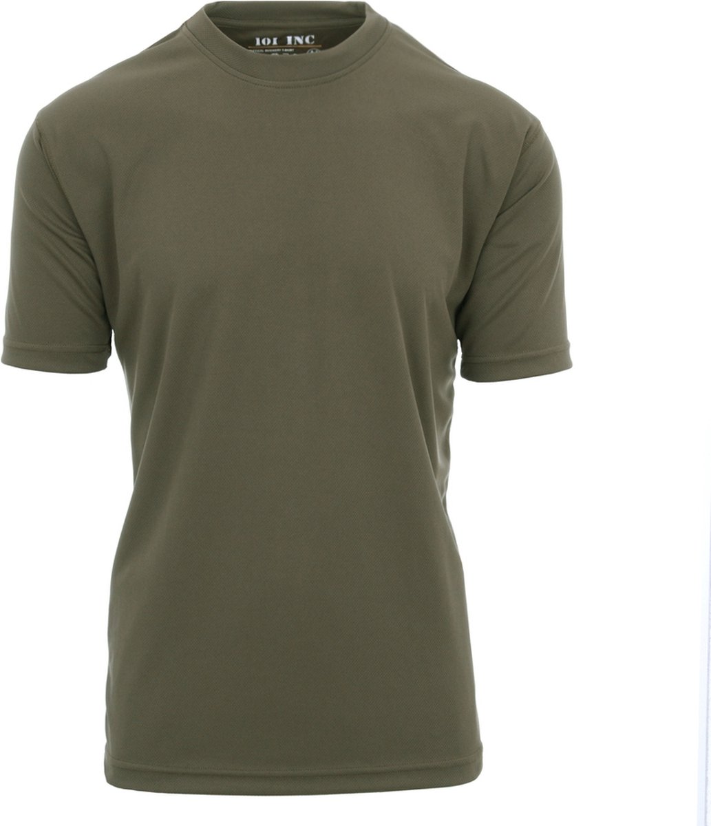 101 INC Tactical t-shirt Quick Dry Groen