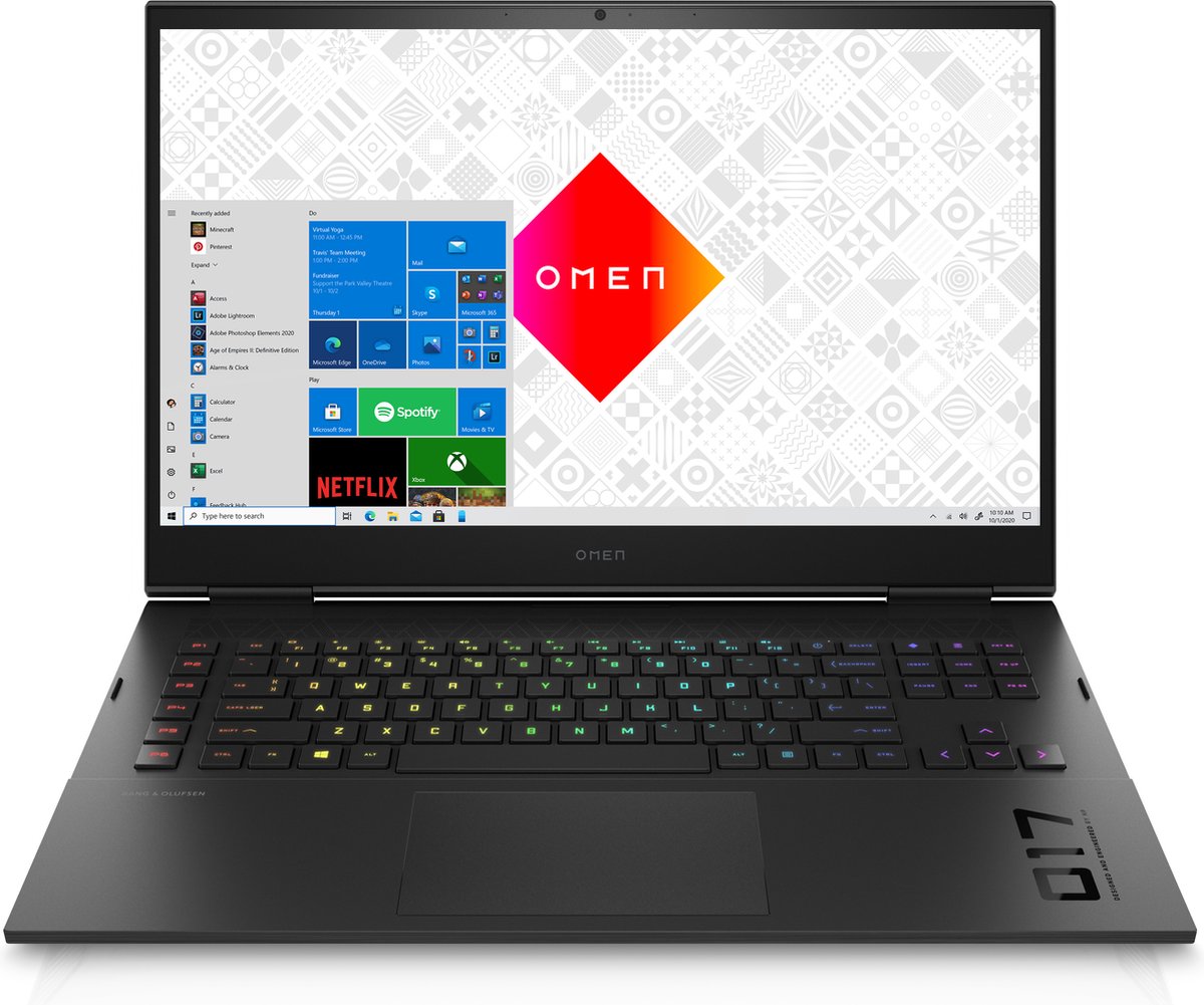 HP OMEN 17-ck0440nd - Gaming Laptop - 17.3 Inch