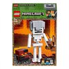 foto van LEGO Minecraft BigFig Skelet met Magmakubus - 21150