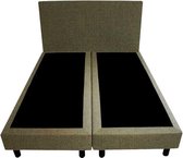 Bedworld Boxspring 140x210 - Waterafstotend fijn - Donker groen (MV39)