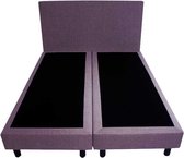Bedworld Boxspring 160x200 - Seudine - Licht paars (ONC64)