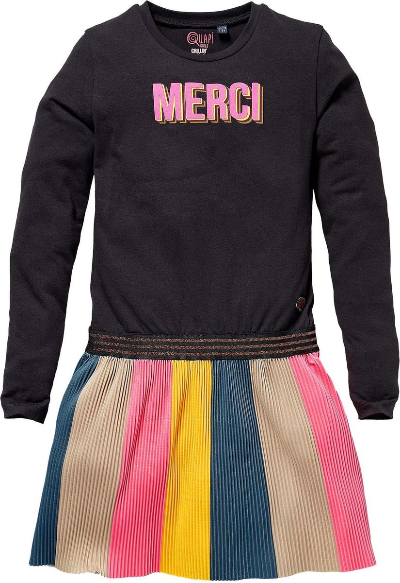 Quapi jurk Karen grey midnight - maat 92