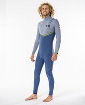 Rip Curl Heren Wetsuit E Bomb 53Gb Z/Free Stmr - Blue Grey