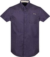 DEELUXE Shirt met korte mouwen en patroon DAXXO Navy