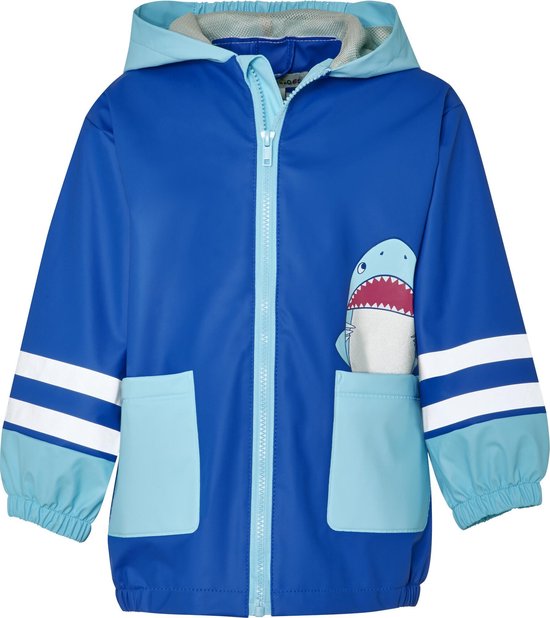Playshoes Regenpak voor meisjes, basic regenpak, rood, 128 cm