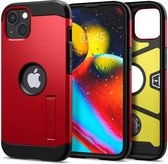 Spigen Tough Armor Apple iPhone 13 Hoesje Back Cover Rood