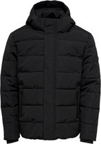 Only & Sons Jas Onscayson Puffa Otw 22019598 Black Mannen Maat - XS