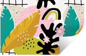 Stickers Stickers muraux - Jungle - Plantes - Motifs - 30x20 cm - Feuille adhésive