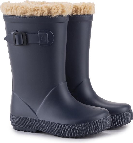 Igor - Regenlaarzen voor kinderen - Splash Euri Borreguito - Marineblauw - maat 29EU