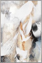 JUNIQE - Poster met kunststof lijst Soothe Your Soul -20x30 /Grijs &