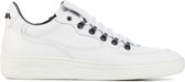 Floris van Bommel Mannen Leren Lage sneakers / Herenschoenen  16372 led - Wit - Maat 44