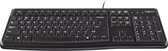 Logitech MK120 - Bedraad Toetsenbord en Muis - Qwerty - Zwart
