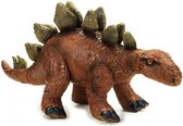 knuffeldino Stegosaurus junior 40 x 21 cm pluche oranje